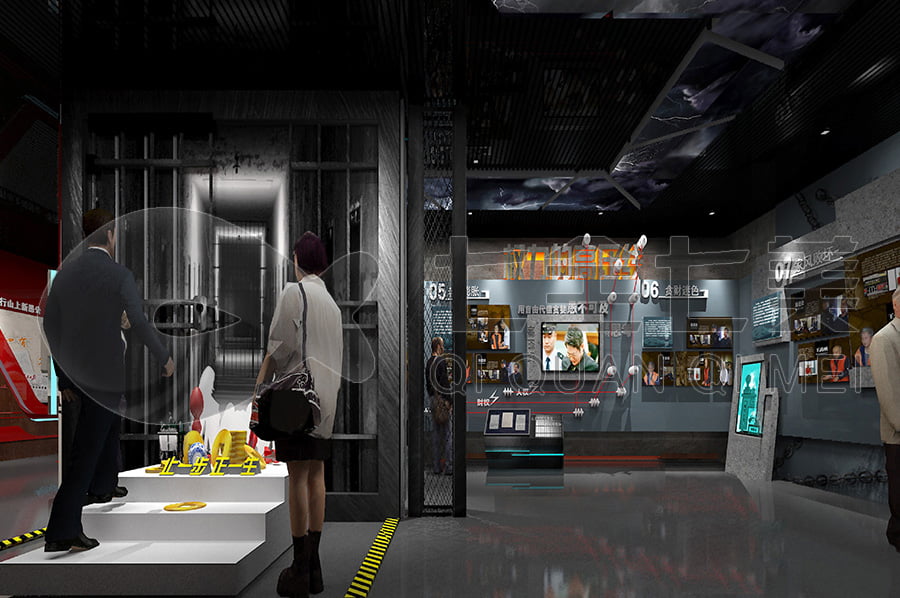 預防職務(wù)犯罪、警示教育、黨風廉政、展廳設(shè)計、多媒體設(shè)備