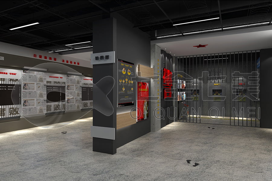 網(wǎng)上3D廉政文化教育展廳，展廳建設(shè)方案，廉政教育