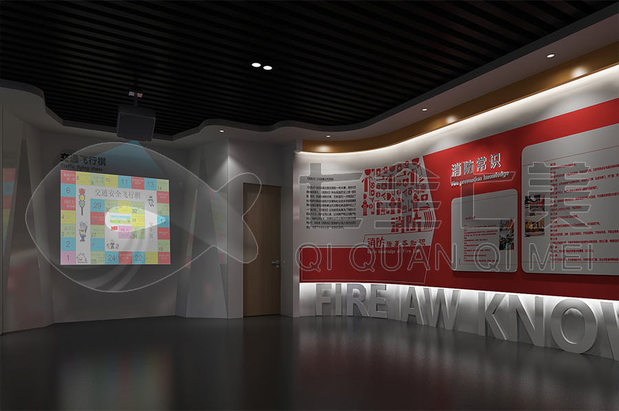 法制宣傳教育基地，展廳設(shè)計(jì)，青少年法治教育，多媒體互動(dòng)設(shè)備