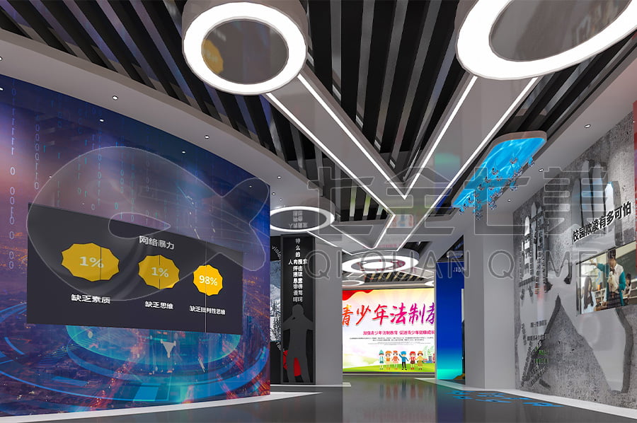 法治文化展館，普法示范平臺布置，法院普法示范展館規(guī)劃設(shè)計(jì)公司
