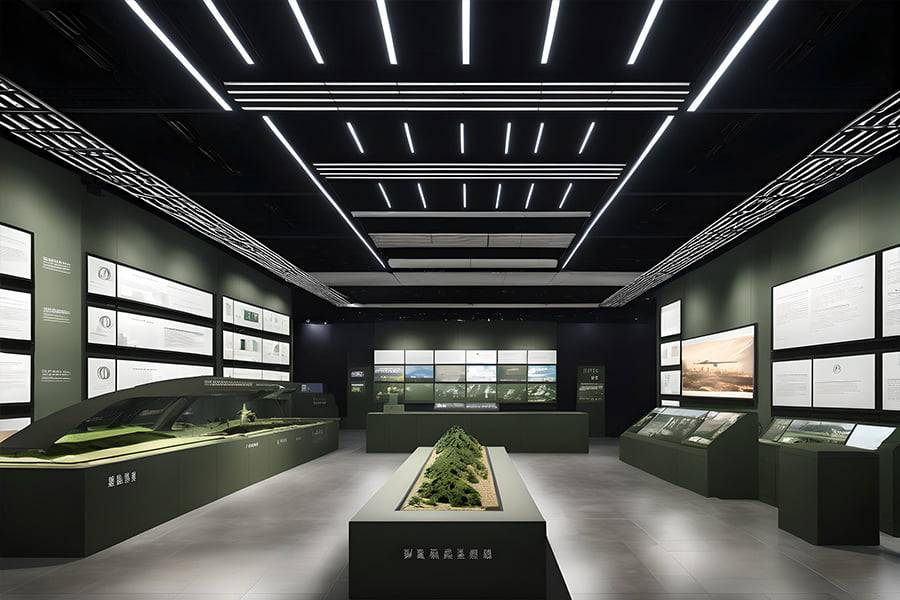軍史展廳設(shè)計(jì),多媒體展覽館建設(shè)方案,數(shù)字化展示設(shè)備