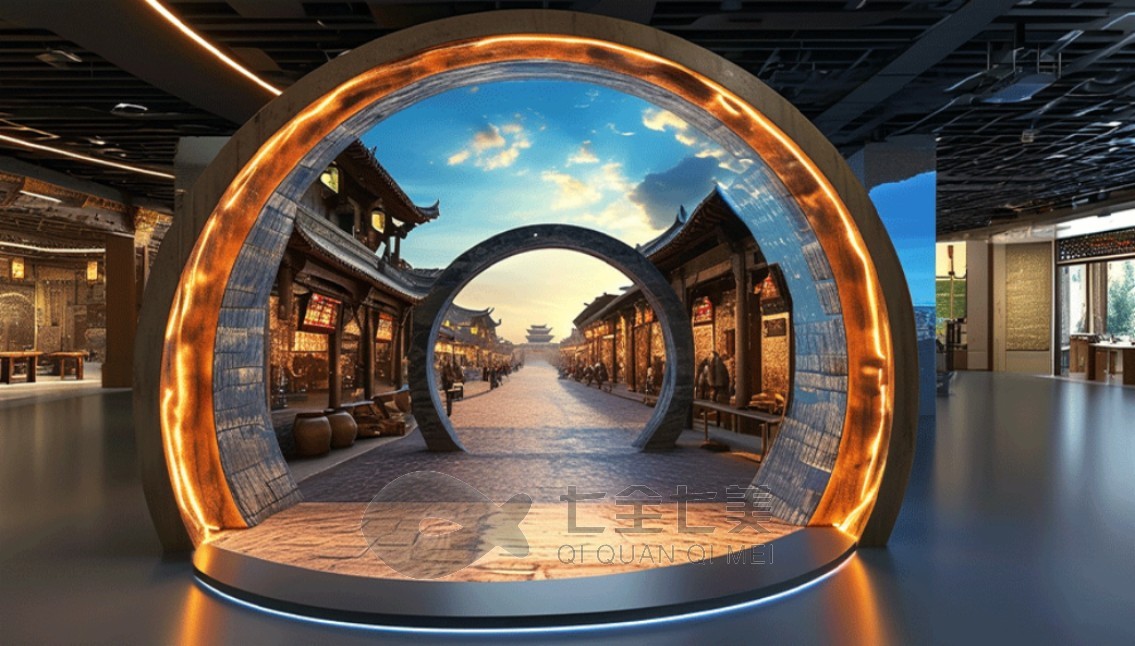 文化館民俗風(fēng)情展廳，民俗風(fēng)情展廳介紹，文化民俗風(fēng)情展廳圖片，文化館設(shè)計(jì)，民俗展廳特色