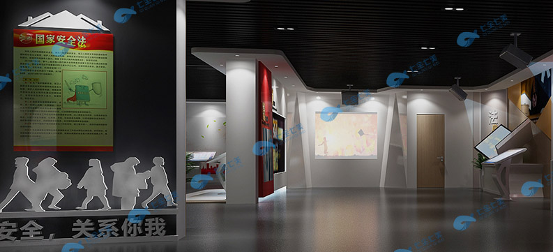 中小學(xué)生普法文化實踐展館設(shè)計圖片