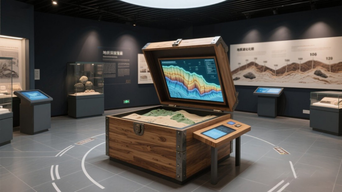 現(xiàn)代化化石展館效果圖