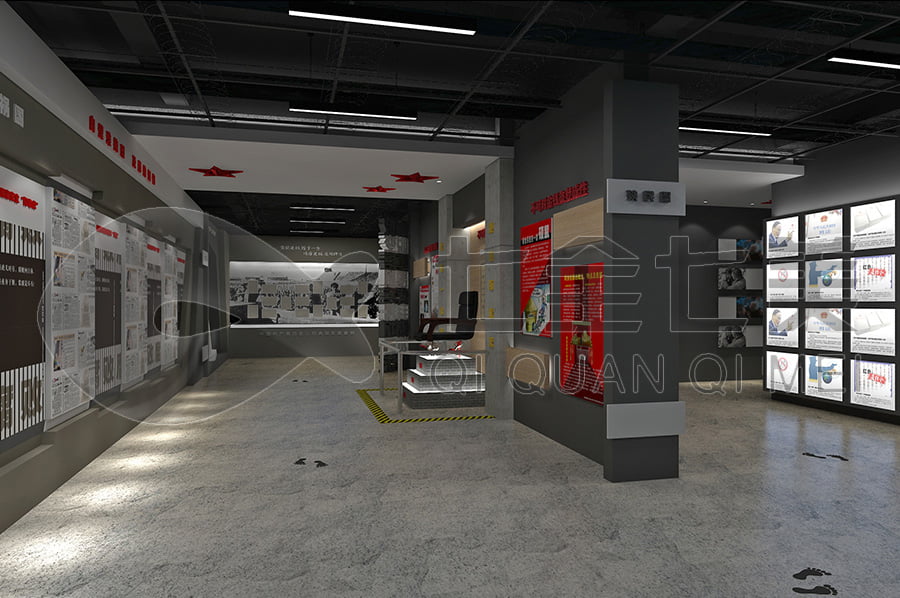 沉浸式黨風廉政警示教育中心效果圖設計 沉浸式黨風廉政警示教育中心效果圖設計