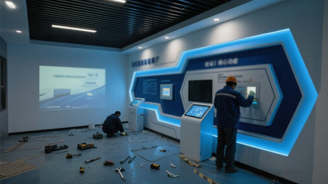 創(chuàng)新展廳效果圖